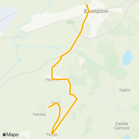 Stagecoach Cumbria and North Lancashire  map