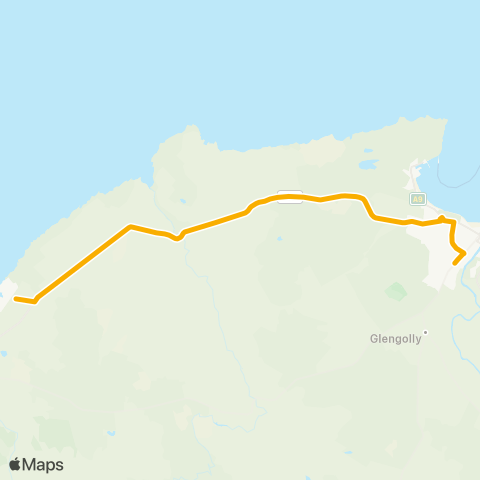 Stagecoach Bluebird High School - Bus Stance map