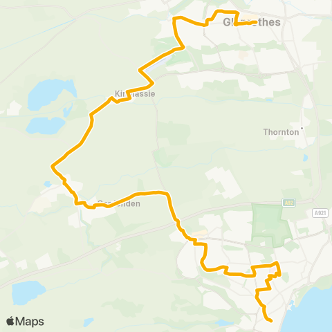 Stagecoach East Scotland Bus Sta (Stance 9) - Bus Sta Arrival Bay map