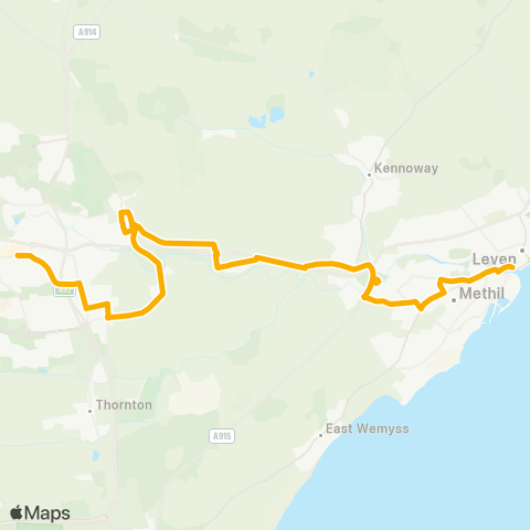 Stagecoach East Scotland Bus Station (Stance 3) - Bus Station map