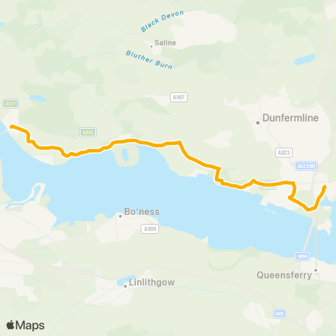 Stagecoach East Scotland Railway Sta Turning Circle - Europarc map