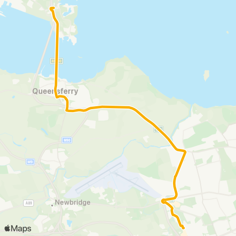 Stagecoach East Scotland Edinburgh Park Sta - P&R (Stance 4) map