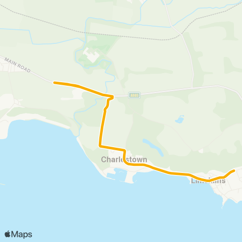 Stagecoach East Scotland Waulkmill Farm - Primary School map