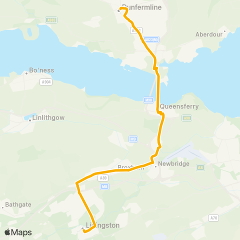 Stagecoach East Scotland Bus Sta (Stance 6) - Bus Term (Stance G) map