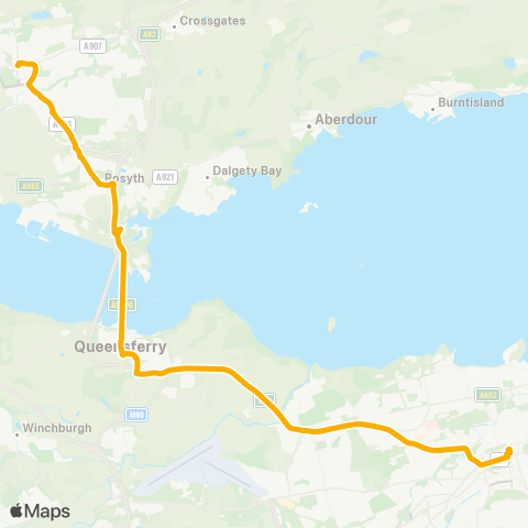 Stagecoach East Scotland Bus Station (Stance 7) - Bus Station map