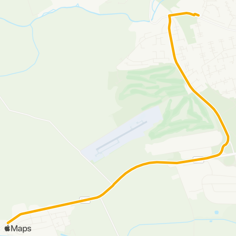 Stagecoach East Scotland Glenwood High School - Lochty Avenue map