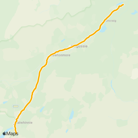 Stagecoach Bluebird High School - Road End map