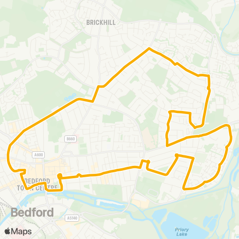 Stagecoach East  map