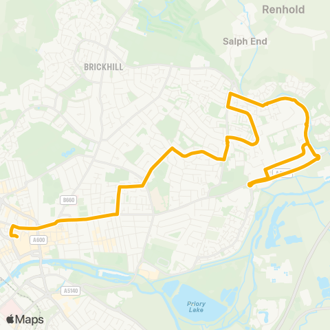 Stagecoach East  map