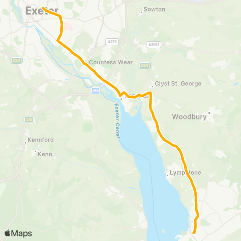 Stagecoach South West Parade (Stop B) - Bus Station (Stand 4) map