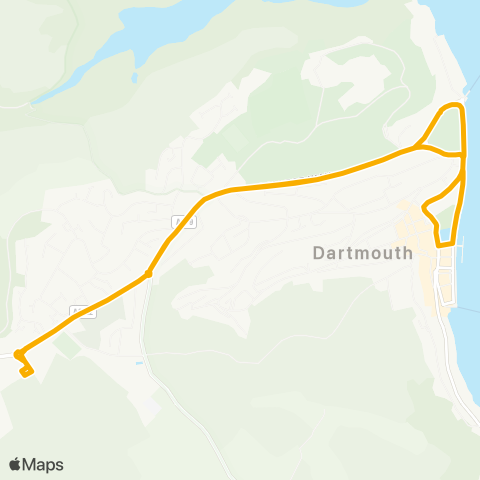 Stagecoach South West P&R - P&R map