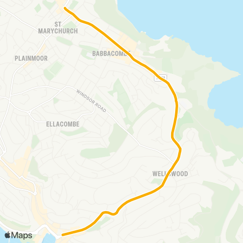 Stagecoach South West Chilcote Mem - Strand Debenhams (Stand F) map