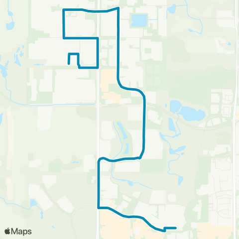 Strathcona County Transit Bethel - Millennium Place map