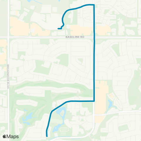 Strathcona County Transit Bethel - Centre In The Park map