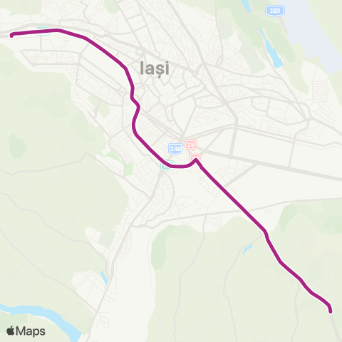 SCTP Bucium - N. Iorga - Gara - Canta map