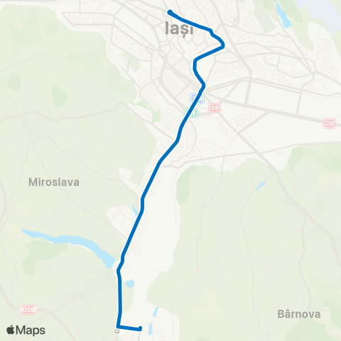 SCTP Piata Independentei - Podu Ros - Ciurea map