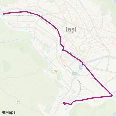 SCTP Canta - Gara - Podu Ros - CUG I map