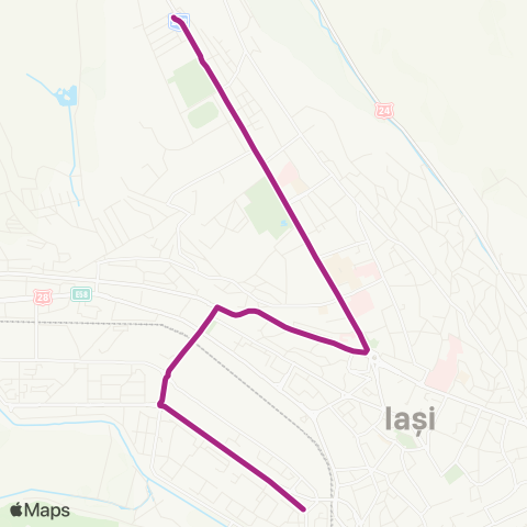 SCTP Piata A.C.B. - Zimbru - O. Bancila - Copou map