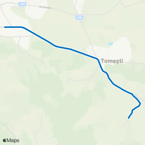 SCTP Rond Tutora - Tomesti - Goruni map