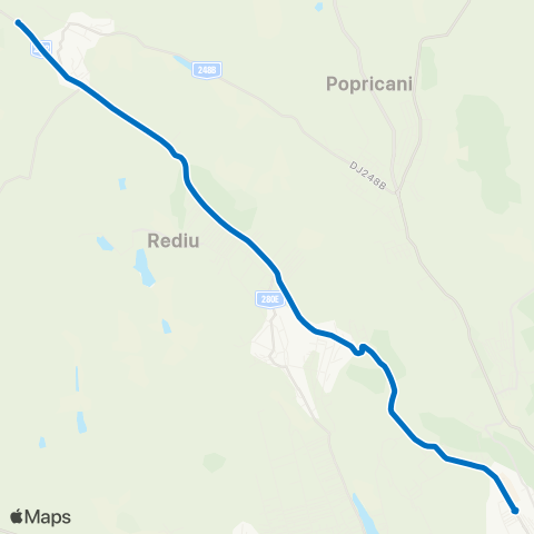 SCTP Rond Copou - Breazu - Horlesti map