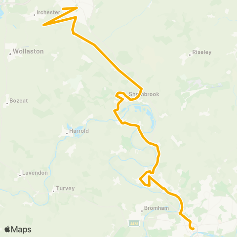 Stagecoach Midlands  map