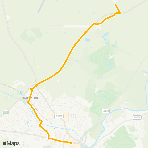 Stagecoach Midlands  map