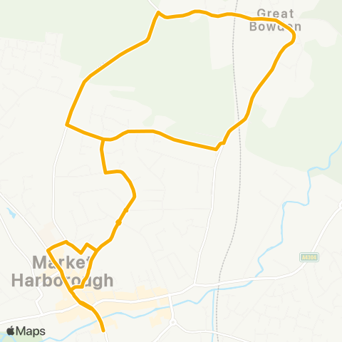 Stagecoach Midlands  map