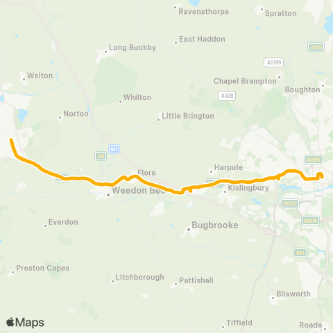 Stagecoach Midlands  map