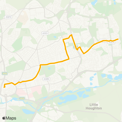 Stagecoach Midlands  map