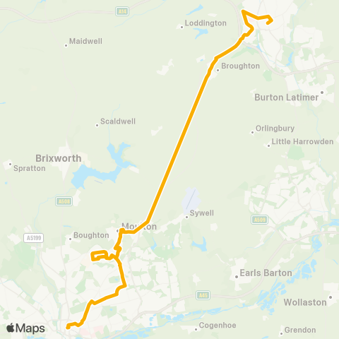 Stagecoach Midlands  map