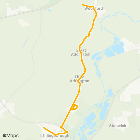 Stagecoach Midlands  map