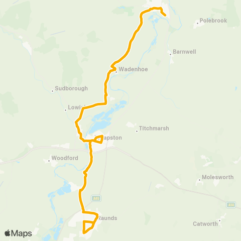 Stagecoach Midlands  map