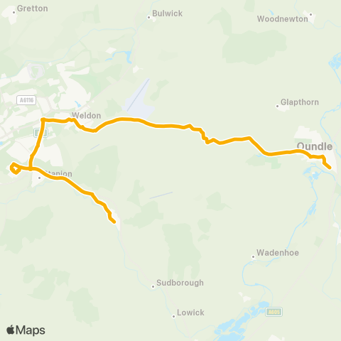 Stagecoach Midlands  map