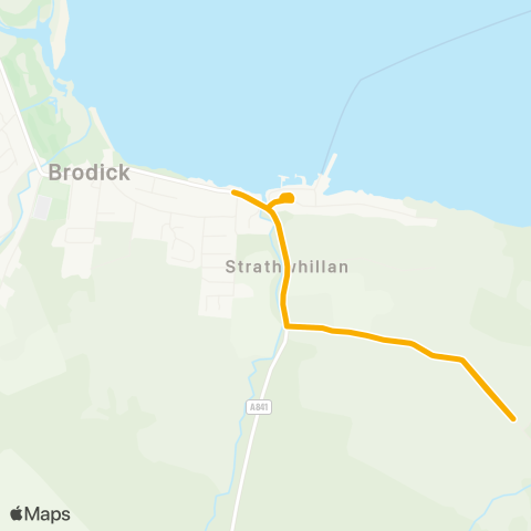 Stagecoach West Scotland Ferry Term (Stance 6) - Ferry Term (Stance 2) map