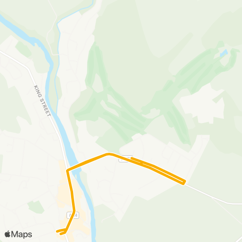 Stagecoach West Scotland Dashwood Square (Stance 1) - Dashwood Square (Stance 2) map