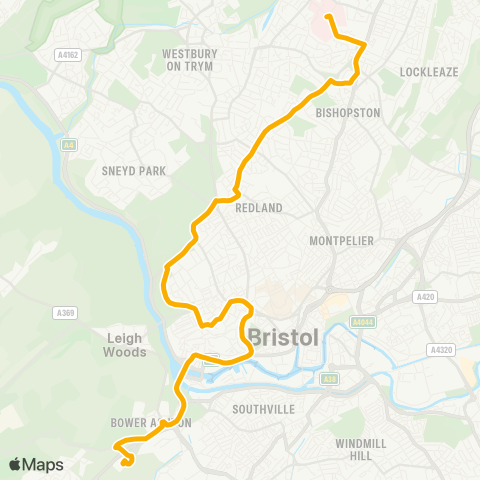 Stagecoach West  map