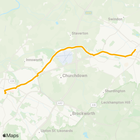 Stagecoach West  map