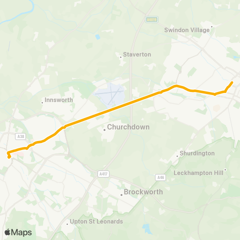 Stagecoach West  map