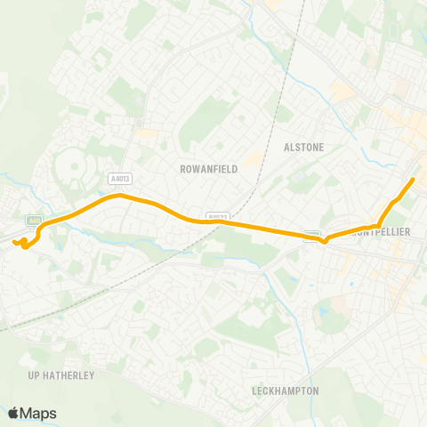 Stagecoach West  map