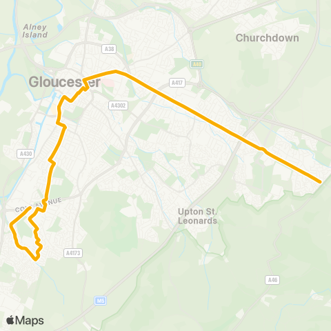 Stagecoach West  map