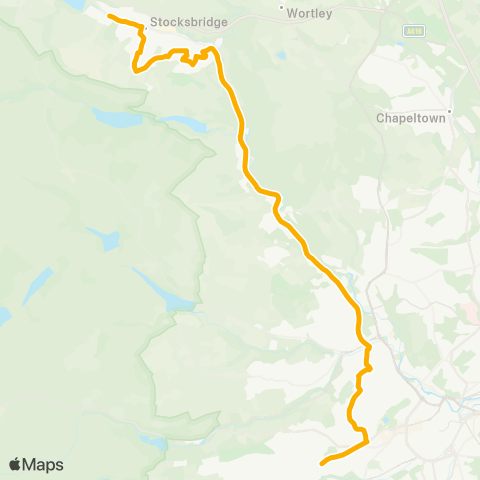 Stagecoach Yorkshire  map