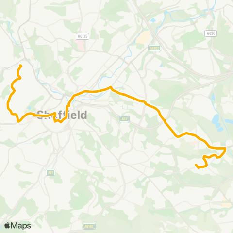 Stagecoach Yorkshire  map