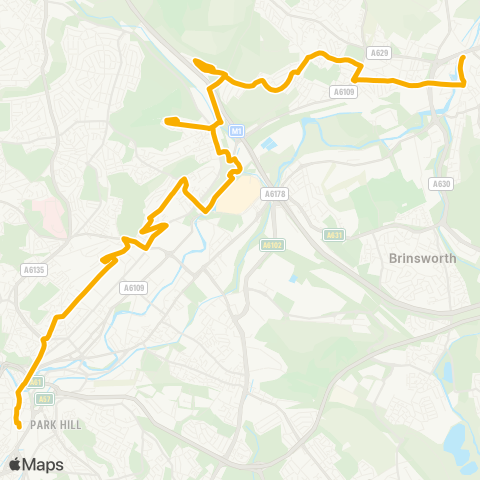 Stagecoach Yorkshire  map