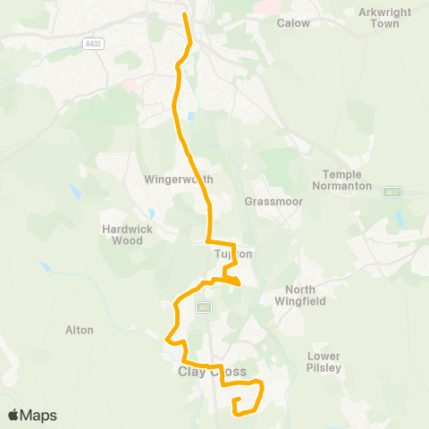 Stagecoach Yorkshire  map