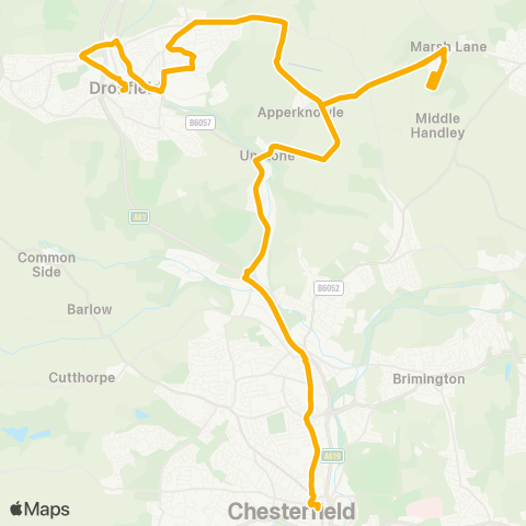 Stagecoach Yorkshire  map