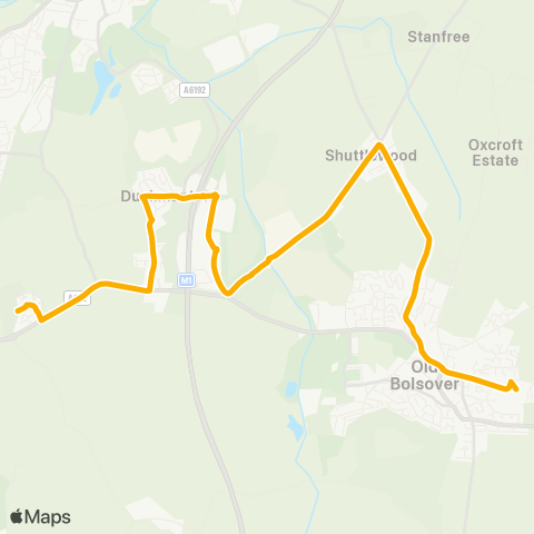 Stagecoach Yorkshire  map