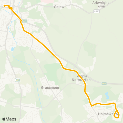 Stagecoach Yorkshire  map