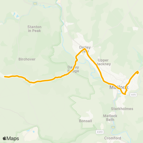 Stagecoach Yorkshire  map