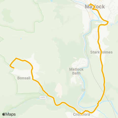 Stagecoach Yorkshire  map