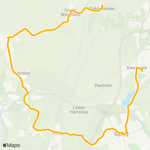 Stagecoach Yorkshire  map